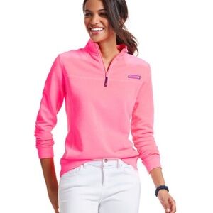 Vineyard Vines Overdyed Neon Pink Shep Shirt